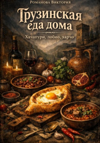 Романова Виктория. Грузинская еда дома — хачапури, лобио, харчо