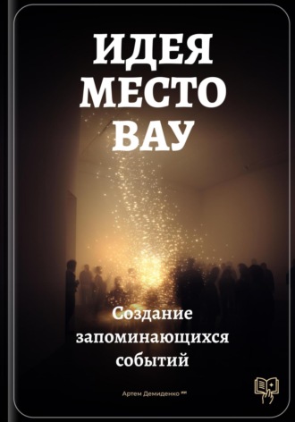 Артем Демиденко. Идея – место – вау: Создание запоминающихся событий