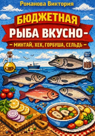 Романова Виктория. Бюджетная рыба вкусно — минтай, хек, горбуша, сельдь