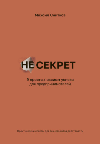 Михаил Снитков. НеСекрет. 9 простых аксиом успеха для предпринимателя