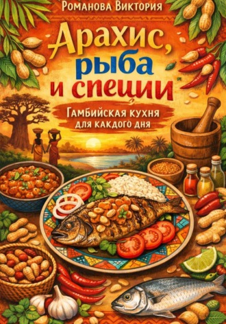 Романова Виктория. Арахис, рыба и специи: Гамбийская кухня для каждого дня