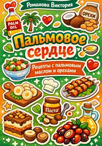 Романова Виктория. Пальмовое сердце: рецепты с пальмовым маслом и орехами