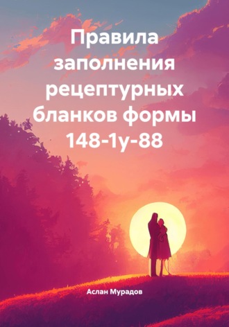 Аслан Мурадов. Правила заполнения рецептурных бланков формы 148-1у-88