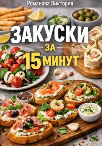 Закуски за 15 минут. Романова Виктория