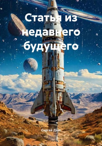 Сергей Дзус. Статья из недавнего будущего