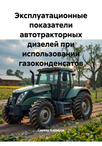 Сарвар Мукадирович Кадыров. Эксплуатационные показатели автотракторных дизелей при использовании газоконденсатов