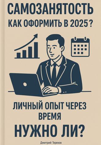 Дмитрий Терехов. Самозанятость. Как оформить в 2025? Личный опыт через время. Полный разбор