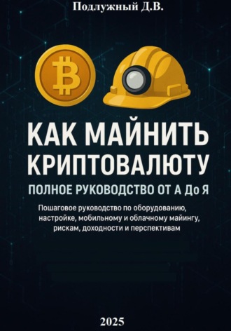 Дмитрий Подлужный. Как майнить криптовалюту: Полное руководство от А до Я