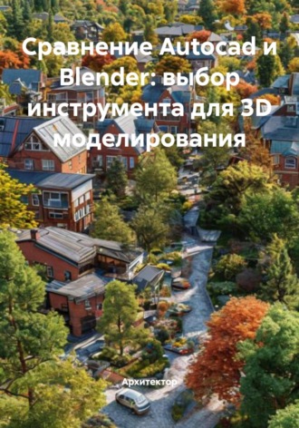 Сравнение Autocad и Blender: выбор инструмента для 3D моделирования. Архитектор