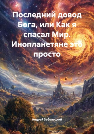 Андрей Заболоцкий. Последний довод Бога, или Как я спасал Мир. Инопланетяне это просто