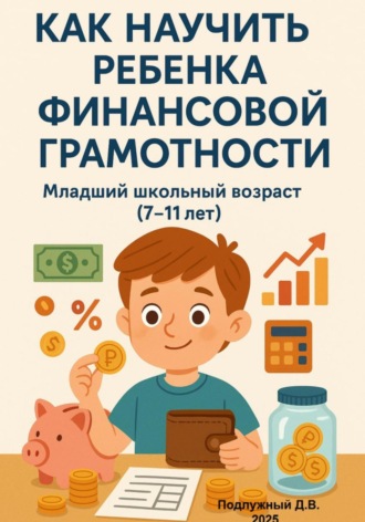 Дмитрий Подлужный. Как научить ребенка финансовой грамотности. Младший школьный возраст (7-11 лет)