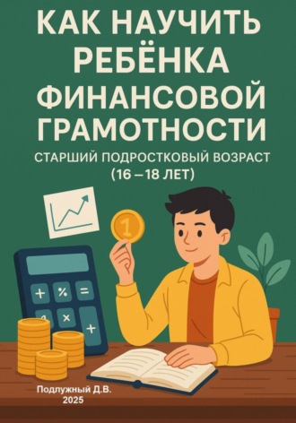Дмитрий Подлужный. Как научить ребенка финансовой грамотности. Старший подростковый возраст (16-18 лет)