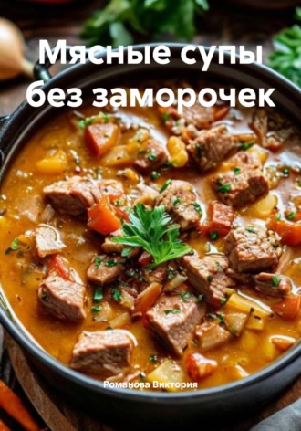 Мясные супы без заморочек. Романова Виктория