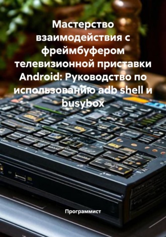 Программист. Мастерство взаимодействия с фреймбуфером телевизионной приставки Android: Руководство по использованию adb shell и busybox