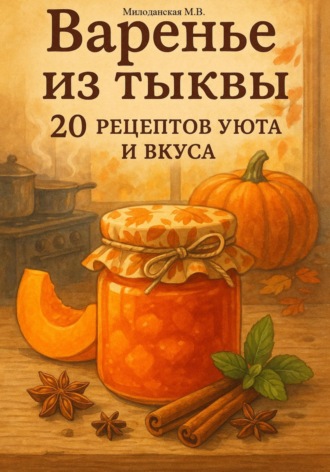 Варенье из тыквы: 20 рецептов уюта и вкуса. Марина Валентиновна Милоданская