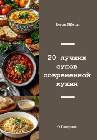Олег Панкратов. 20 лучших супов современной кухни