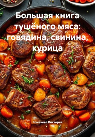 Романова Виктория. Большая книга тушёного мяса: говядина, свинина, курица