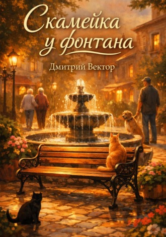 Дмитрий Вектор. Скамейка у фонтана