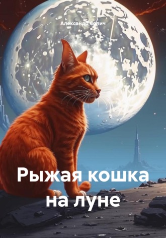 Александр Солич. Рыжая кошка на луне