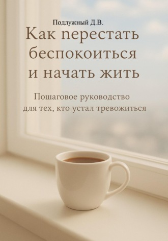Дмитрий Подлужный. Как перестать беспокоиться и начать жить. Пошаговое руководство для тех, кто устал тревожиться.