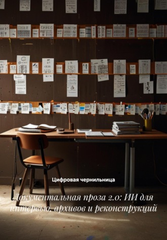 Документальная проза 2.0: ИИ для интервью, архивов и реконструкций. Цифровая чернильница