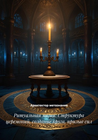Ритуальная магия: Структура церемоний, создание круга, призыв сил. Архитектор метазнания