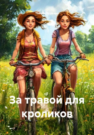 За травой для кроликов. 
