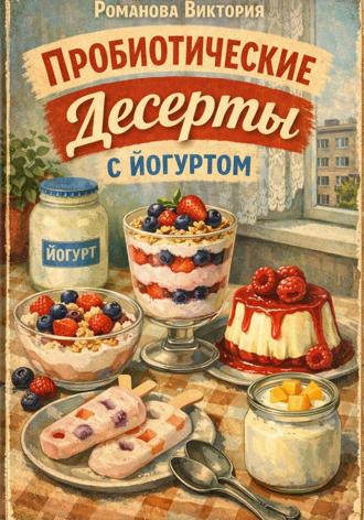 Романова Виктория. Пробиотические десерты с йогуртом