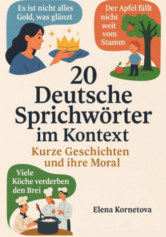 Елена Анатольевна Корнетова. 20 Deutsche Sprichwörter im Kontext: Kurze Geschichten und ihre Moral