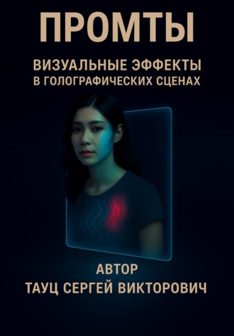 Промты.   Визуальные эффекты в голографических сценах. 