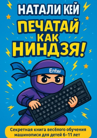 Натали Кей. Быстрая печать для детей. Печатай как ниндзя!