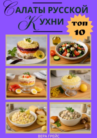 Вера Грейс. Топ 10. Салаты русской кухни