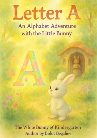 Letter A. An alphabet adventure with the little Bunny. 