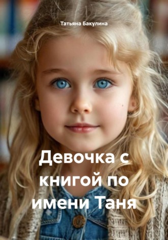 Девочка с книгой по имени Таня. 