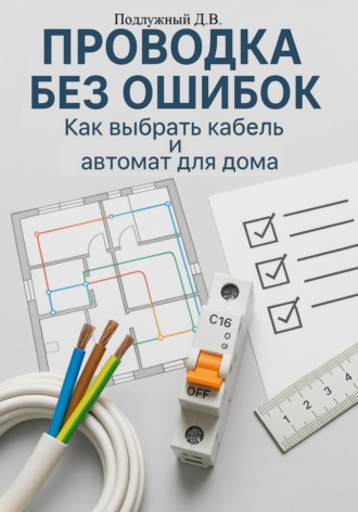 Дмитрий Подлужный. Проводка без ошибок: Как выбрать кабель и автомат для дома