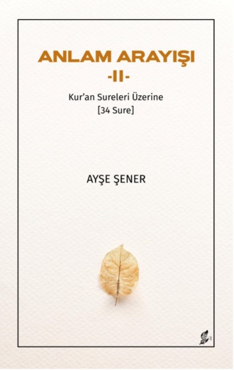 Ayşe Şener. Anlam arayışı -ı