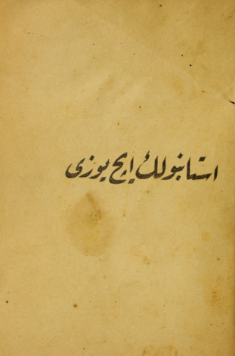 Refik Halit Karay. İstanbulun içyüzü