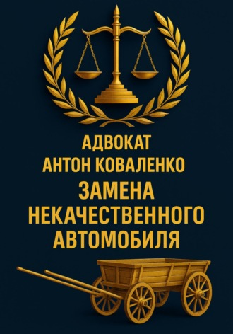 Адвокат Антон Коваленко. Замена некачественного автомобиля