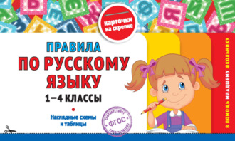 Правила по русскому языку. 1-4 классы. В. И. Королёв