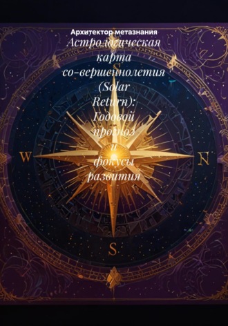 Архитектор метазнания. Астрологическая карта со-вершеннолетия (Solar Return): Годовой прогноз и фокусы развития