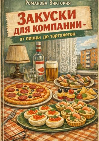 Закуски для компании: от пиццы до тарталеток. Романова Виктория