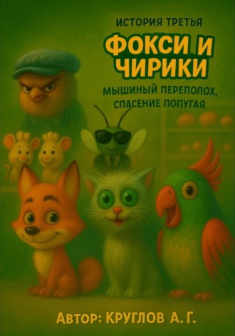 Андрей Геннадьевич Круглов. История третья. Фокси и Чирики. Мышиный переполох, спасение попугая