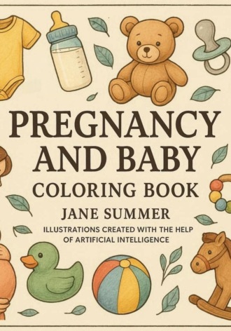 Jane Summer. 'Pregnancy and baby' coloring book