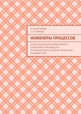 Алексей Митенков. Инженеры процессов. Серия: Операционная эффективность и бережливое производство в промышленности (учебное пособие для руководителей)