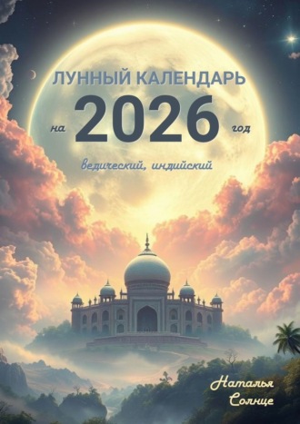Наталья Солнце. Лунный календарь на 2026 год. Ведический, индийский