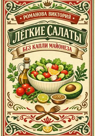 Лёгкие салаты без капли майонеза. Романова Виктория