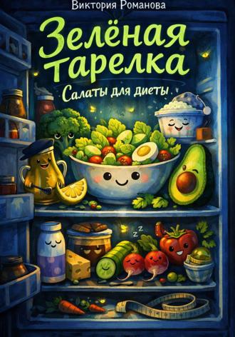 Зелёная тарелка: салаты для диеты. Романова Виктория