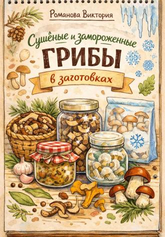Романова Виктория. Сушёные и замороженные грибы в заготовках