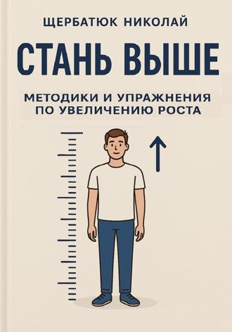 Стань выше: Методики и упражнения по увеличению роста. 
