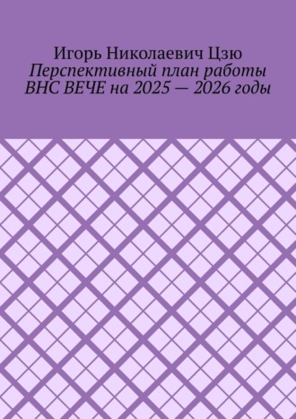 Игорь Николаевич Цзю. Перспективный план работы ВНС ВЕЧЕ на 2025 – 2026 годы